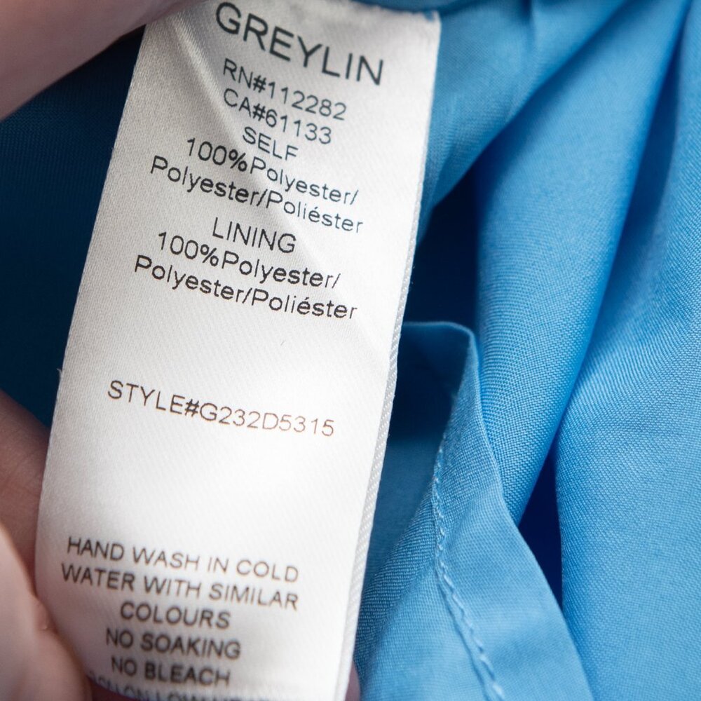 Greylin Silvan Cami Dress Floral Sleeveless Mini Blue Pink Size Large New - Picture 5 of 6